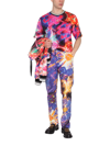 Dolce & Gabbana Luminaire-print Tailored Trousers In Multicolour