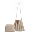 Shop Melie Bianco Women's Carrie Vegan Shoulder Bag In Bone