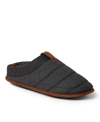 DEARFOAMS MEN'S ASHTON QUILTED JERSEY CLOG SLIPPERS