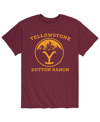 AIRWAVES MEN'S YELLOWSTONE DUTTON RANCH T-SHIRT