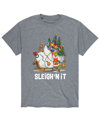 AIRWAVES MEN'S DR. SEUSS THE GRINCH SLEIGH'N IT T-SHIRT