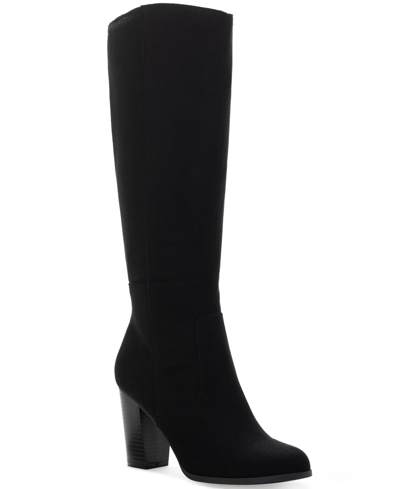 Style & Co Women's Addyy Extra Wide-calf Dress Boots, Created For Macy's In Multi