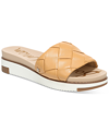 Sam Edelman Women's Adaley Woven Platform Sport Slides Women's Shoes In Desert Beige