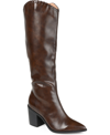 Journee Collection Collection Women's Tru Comfort Foam Wide Width Extra Wide Calf Daria Boot In Brown