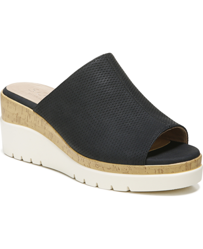 SOUL NATURALIZER GOODTIMES-MULE WEDGE SANDALS