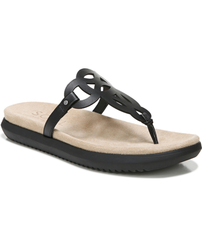 Soul Naturalizer Janice Thong Sandals Women's Shoes In Black