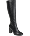 Journee Collection Women's Karima Extra Wide Calf Knee High Boots In Black