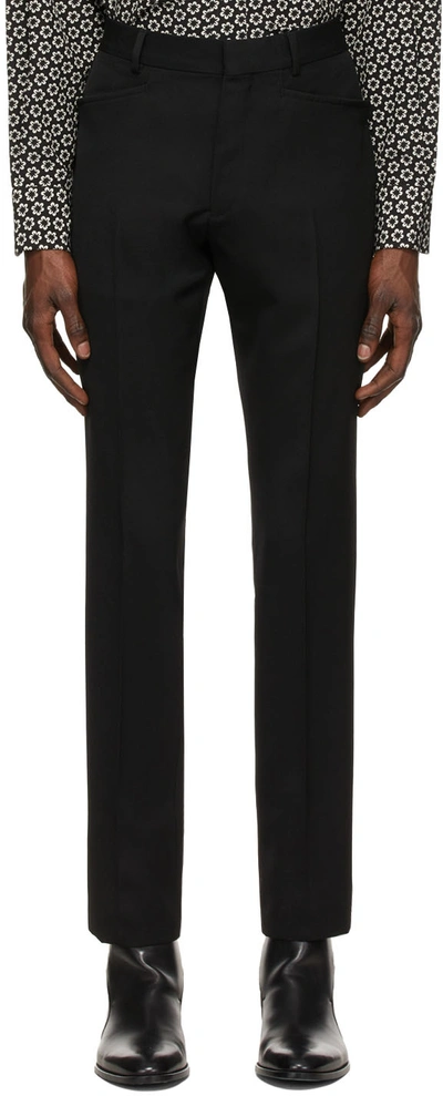 Tom Ford Black Active Shetland Atticus Trousers