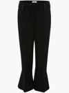 JW ANDERSON CROPPED SLIM FLARE TROUSERS