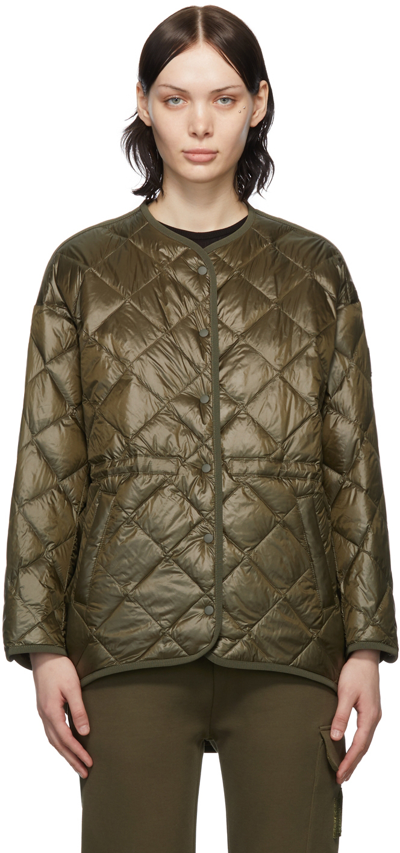 Mackage Khaki Down Packable Etoile Jacket In C0302 Army