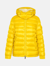 Moncler Dalles Water Resistant Down Puffer Jacket In Yellow