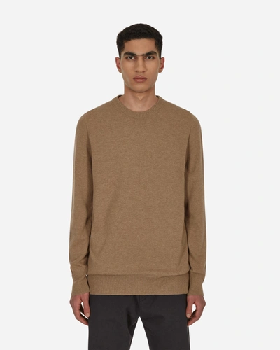 Maison Margiela Wool Jumper Brown In Beige