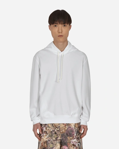 Comme Des Garçons Homme Deux Bedelgeuse Graphic Hooded Sweatshirt In White