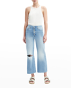 7 FOR ALL MANKIND CROPPED JO WIDE-LEG JEANS