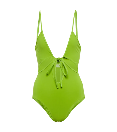 Christopher Esber Women's Angliase Cutout One-piece Swimsuit In Green