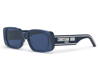 Dior Wil S2u 53mm Rectangular Sunglasses