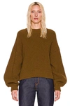 The Row Gaiola Cashmere Sweater In Cumin