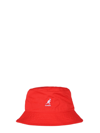 Kangol Logo Embroidered Bucket Hat In Red