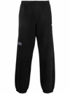 OFF-WHITE OFF-WHITE MEN'S BLACK COTTON JOGGERS,OMCH029S22FLE0081001 XL