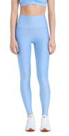 Alo Yoga Airlift High Waist Midi Leggings In Tile Blue