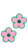 Dans Les Rues Srls Mama Earrings In Green