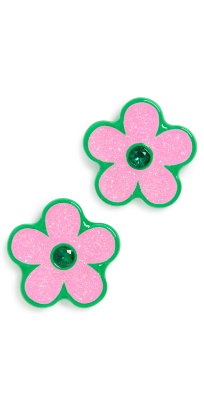 Dans Les Rues Srls Mama Earrings In Green