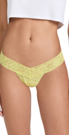 HANKY PANKY DAILY LACE LOW RISE THONG