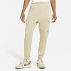 Nike Sportswear Club Fleece Men's Cargo Pants In Limestone,limestone,white