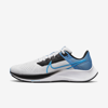 Nike Air Zoom Pegasus 38 Men's Road Running Shoes In Pure Platinum,black,dutch Blue,photo Blue