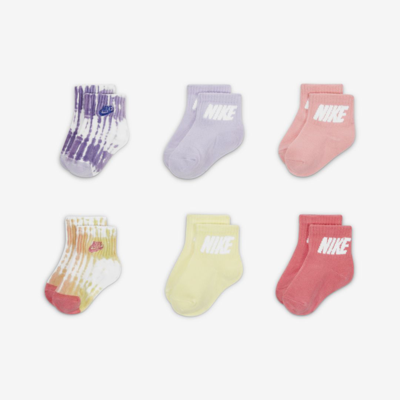 Nike Baby Ankle Socks In Doll