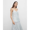 Club Monaco Recycled Kora Cami In Light Blue