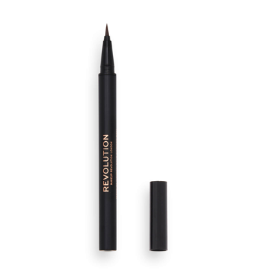 Makeup Revolution Hair Stroke Brow Pen 0.5ml (various Shades) - Medium Brown