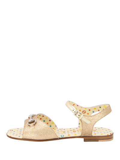 Gucci Kids Sandals For Girls In Oro