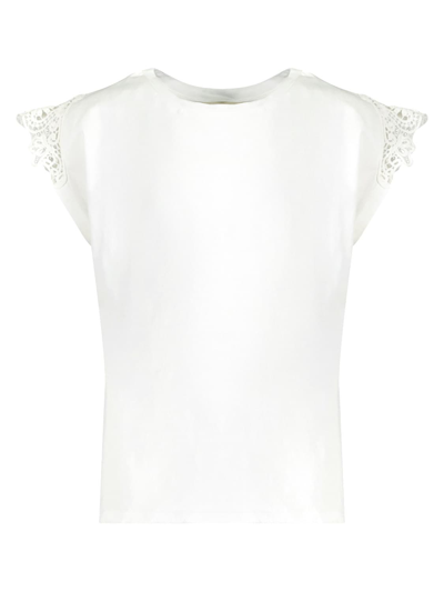 Dixie Kids T-shirt For Girls In White