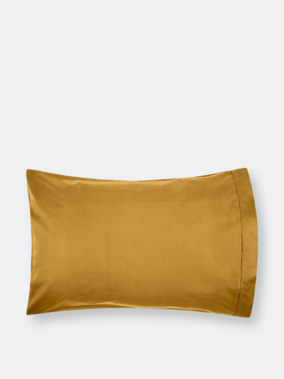 Belledorm Egyptian Cotton Housewife Pillowcase In Yellow