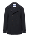 Jacob Cohёn Coats In Black