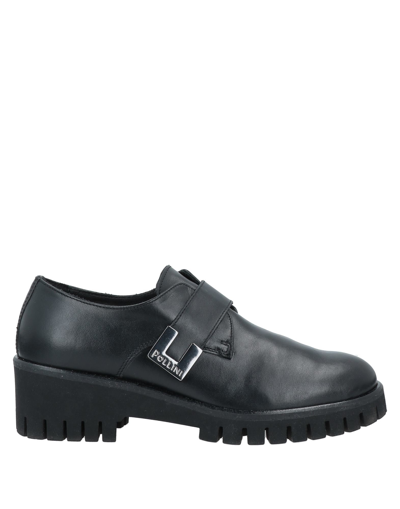 Pollini Loafers In Black