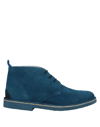 Angelo Nardelli Ankle Boots In Blue