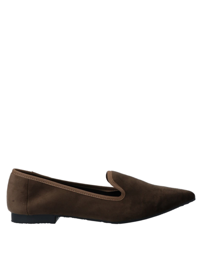 Divine Follie Loafers In Brown