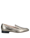 Pollini Loafers In Gold
