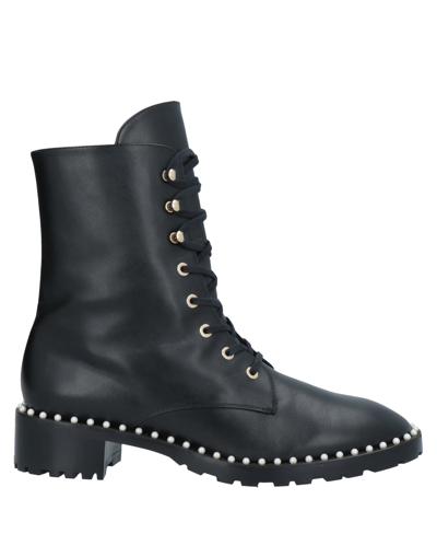 Stuart Weitzman Ankle Boots In Black
