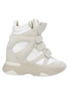 Isabel Marant Balskee High-top Sneakers - Atterley In Beige