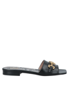 Cavalli Class Sandals In Black