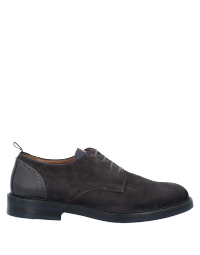 Brimarts Lace-up Shoes In Steel Grey