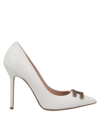 Elisabetta Franchi Pumps In White