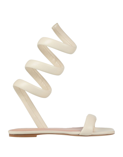 Ilio Smeraldo Sandals In White