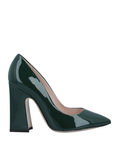 Pollini Pumps In Dark Green