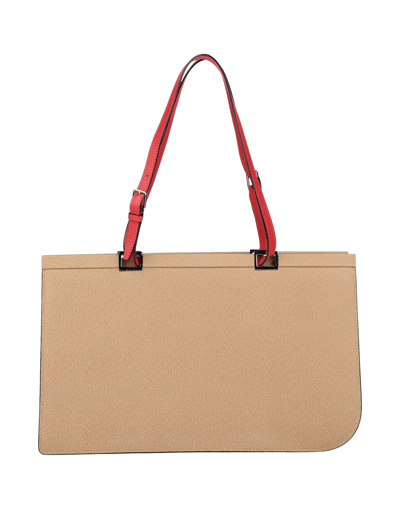 Valextra Handbags In Khaki