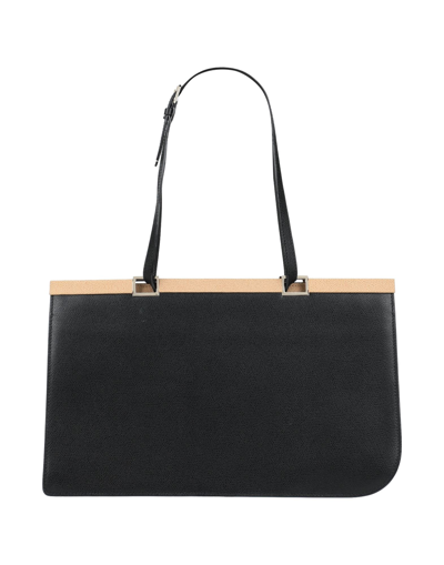 Valextra Handbags In Black