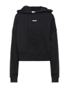 Msgm Sweatshirts In Black